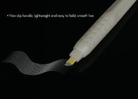 Putih Permanent Make Up Tool Disposable Plastic Microblading Alis Pen