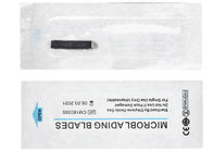 V Bentuk Tatoo Needles Permanen Makeup Sterilisasi Manual Microblading Blade