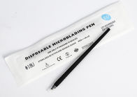 Nami Black 0.16mm 18U Microblading Permanent Makeup Pen Dengan ABS Plastik Matt Cover