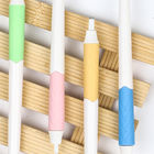 Lushcolor Empat Warna Manual Microblading Pen Plastik / Stainless Stell CE FDA MSDS