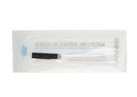 V Shape Manual Sterilisasi Microblading Blade Tatoo Needles 304 Bahan Baja