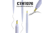 Ganda Kepala Pena Microblading Disposable Dengan 5R Alis Shading Needle