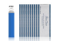 Blue Flex Permanent Makeup Nano Blade 0.16mm untuk Alis Microblading