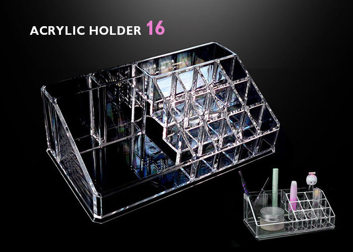40g Plastics Useful Transparent Acrylic Holder 16 For Embroidery Tattoo Pen